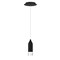 Dweled Action 8in LED Pendant 3000K in Black PD-769 - alternate 2